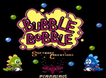 Bubble Bobble – Atari XL/XE