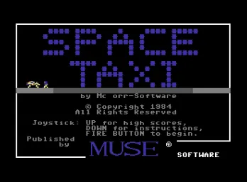 Space Taxi on Atari XL/XE